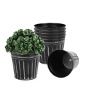 5-INCH Galvanized Bucket Planters 6 Pack Metal Flower Pots With Drainage Holes. Fixed Price $33.83.