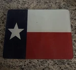 Rivers Edge Products Large 12X16 Tempered Glass Cutting Board Texas Flag. Fixed Price $15.00.