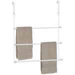 Mygift Over The Door 3 Tier Hanging Bathroom White Metal Towel Bar Storage Rack. Fixed Price $39.99.