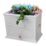 Good Ideas Savannah 42 Gallon Colonial Style Rain Barrel Planter W/brass Spigots. Fixed Price $180.83.