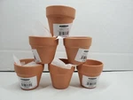 Pennington Mini Flower Pots 2" Terra Cotta (6 Pack) Red Earth Inch Plant Craft. Fixed Price $11.99.