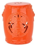 Safavieh Dragon Coin Garden Stool, Reduced Price 2172780282 ACS4533D. Fixed Price $82.00.