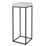 Uttermost Gambia Modern Marble Steel Plant Stand In Aged Black. Fixed Price $405.60.