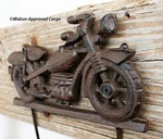 Cast Iron Vintage Motorcycle Wall Hook - New Hang With Free Spirit!. Fixed Price $39.95.