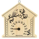 Bjerg Instruments Sauna Thermometer - Pine Wood Analog Temperature Gauge, Moi.... Fixed Price $28.54.