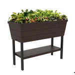 Keter 270912 Urban Bloomer 12.7 Gallon Raised Garden Bed And Outdoor Herb. Fixed Price $67.00.
