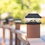 4 Pack Luminar Outdoor Led Solar Post Cap Lights,. Fixed Price $119.99.