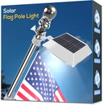 Solar Light, Bright White 6000K Upgrade Powered. Fixed Price $27.92.