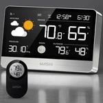 Mashi Weather Station Wireless Indoor Outdoor Thermometer, Digital. Fixed Price $52.28.