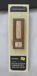 Vtg #7402 Springfield Aspen Brown Indoor Outdoor Thermometer & Wind Chill. Fixed Price $29.99.