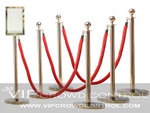 Rope Stanchions, Barriers, Stands, Combo Set, Vip Crowd Control. Fixed Price $529.99.