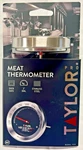 Taylor Pro Leave In Meat Thermometer Model 552 Oven Safe Tempered Glass 3" Dial. Fixed Price $19.99.