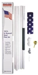 New Valley Forge SFP18F-S Foot Heavy Steel American Flag Pole Set 3631330. Fixed Price $86.99.